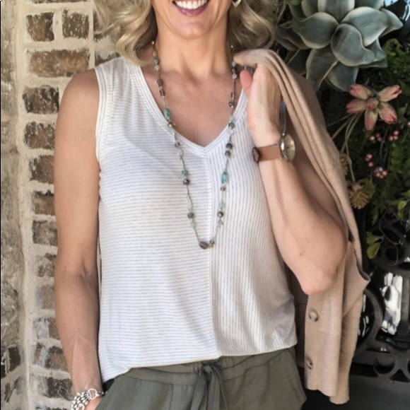 Cabi mini stripe tank - Picture 2 of 10